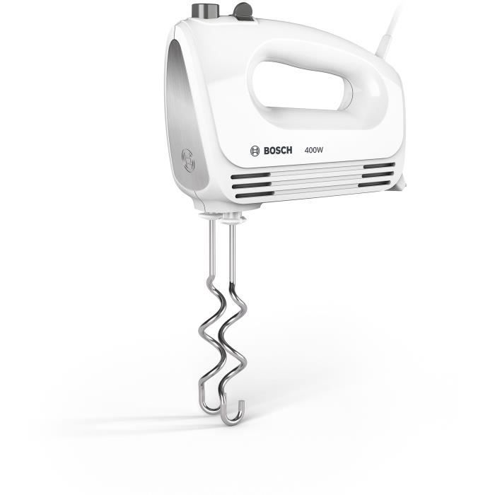 BOSCH MFQ24200 CLEVERMIXX Batteur - Blanc/Inox