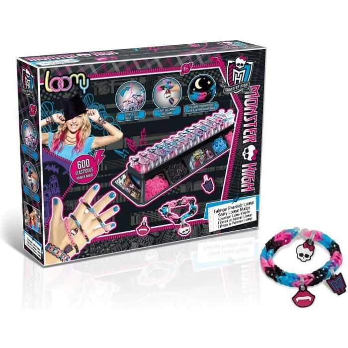 MONSTER HIGH Fabrique de Bracelets Loomys