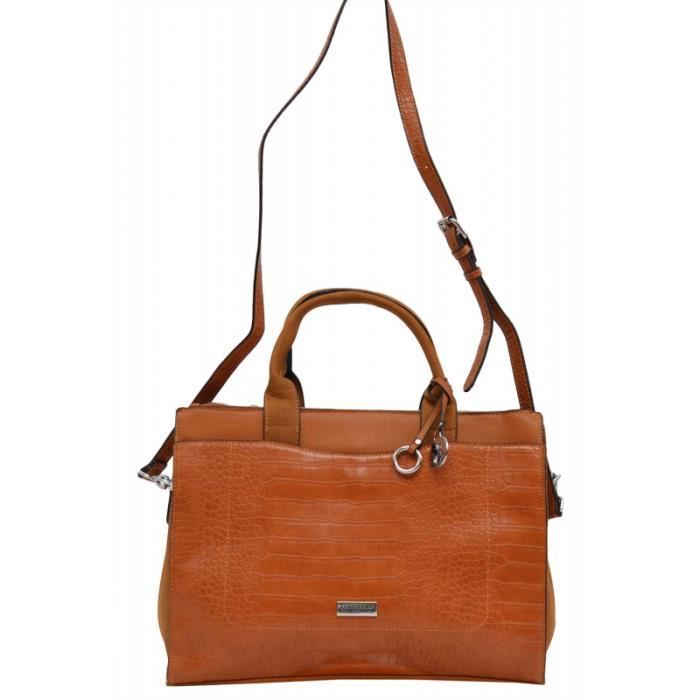 Sac à main George Rech GR-A19-170164-camel 40 x 30 x 10 Cognac