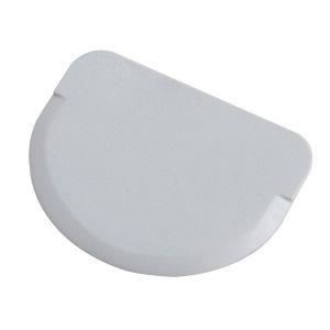 RACLETTE BLANCHE PLATE CORNE A PATISSERIE - USTENSILES A PATISSERIE - GOBEL