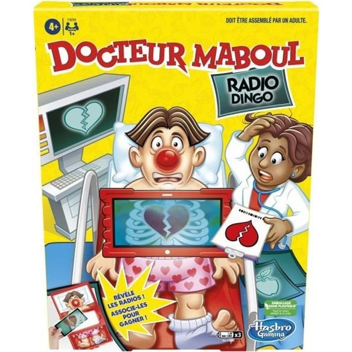 DOCTEUR MABOUL - Radio Dingo - Jeu de plateau pour enfants, dès 4 ans