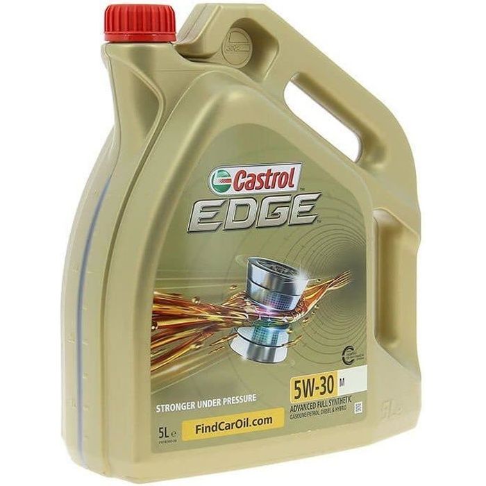CASTROL Huile-Additif Edge M - Synthetique / 5W30 / 5L