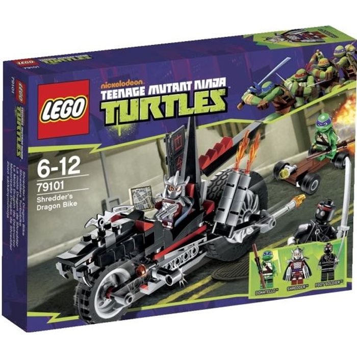 Lego Lego 79101 La Moto Dragon De Shredder, Lego(r) Tortue Ninja