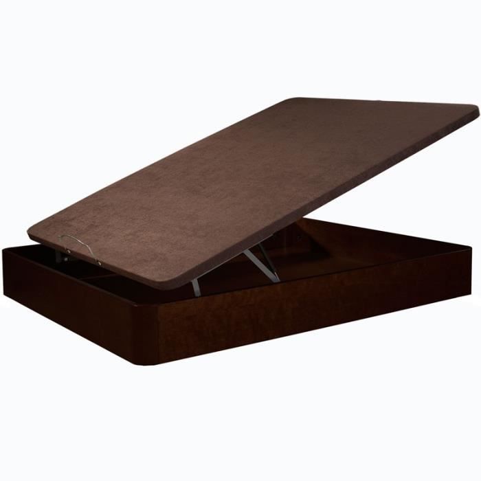 Sommier Lourini Coffre NEW 160x200 Wenge