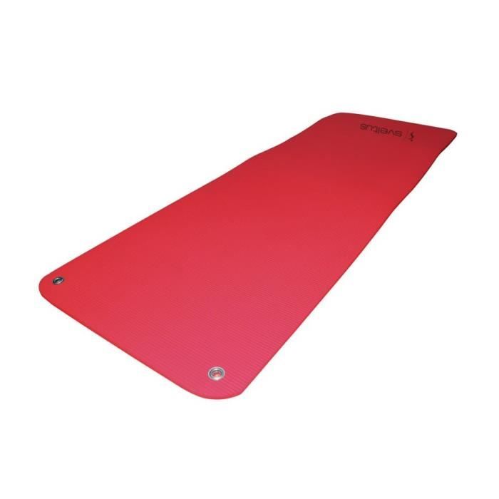 SVELTUS - Tapis mousse HD 180 rouge