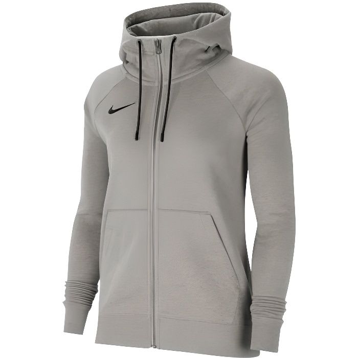 Nike Wmns Park 20 Hoodie CW6955-063, Femme, Grise, pulls molletonnes