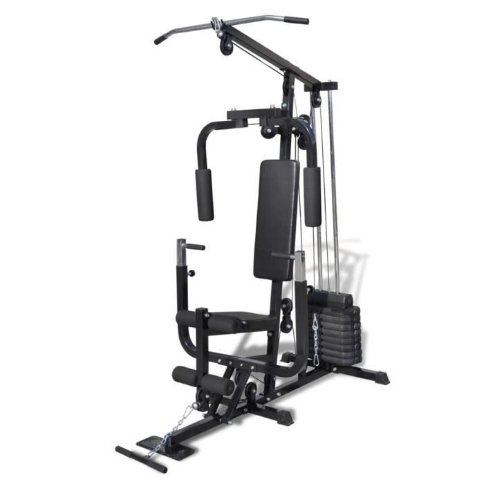 Banc de Musculation Appareil de musculation multifonctionnel Station de Musculation