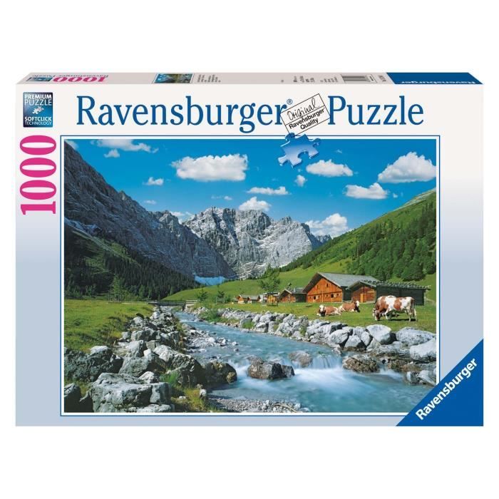 Ravensburger - 19216 - Puzzle Classique - La Montagne Des Kar Wendel - 1000 Pièces