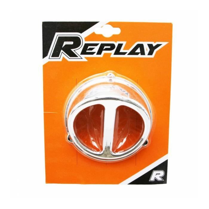 Ecope de refroidissement adaptable mbk 50 booster 1990+2003, stunt 2000+2003-yamaha 50 bws 1990+2003, slider 2000+2003 chrome