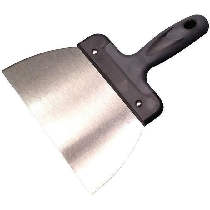 Couteau à enduire - manche bi-matière - 10 cm