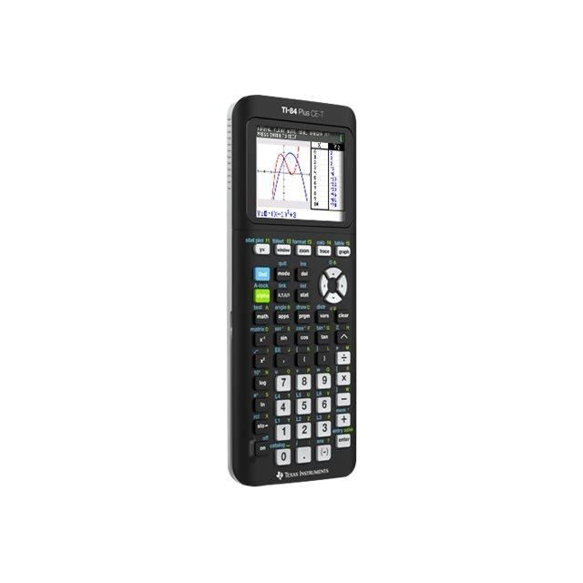 Texas Instruments TI-84 Plus CE-T Calculatrice graphique USB 10 chiffres + 2 exposants pile