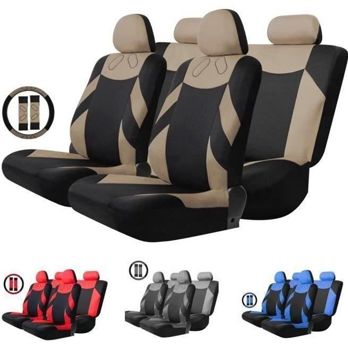 WS27130-Housse de Siège Auto Universelle coussins pour Siège Voiture,Protecteur de siège,Couvre Siège voiture,Siège de housse de