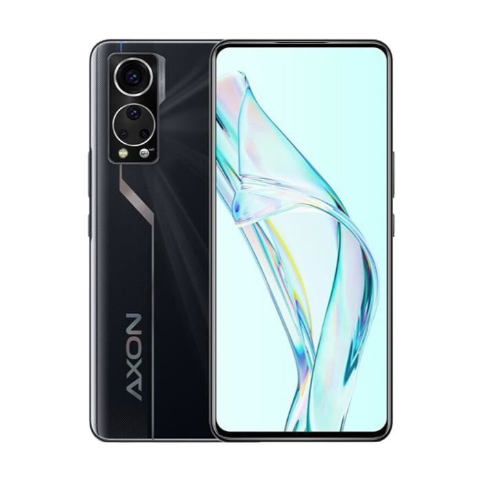 ZTE Axon 30 8G 128G Noir Snapdragon 870 Caméra sous écran Smartphone 5G
