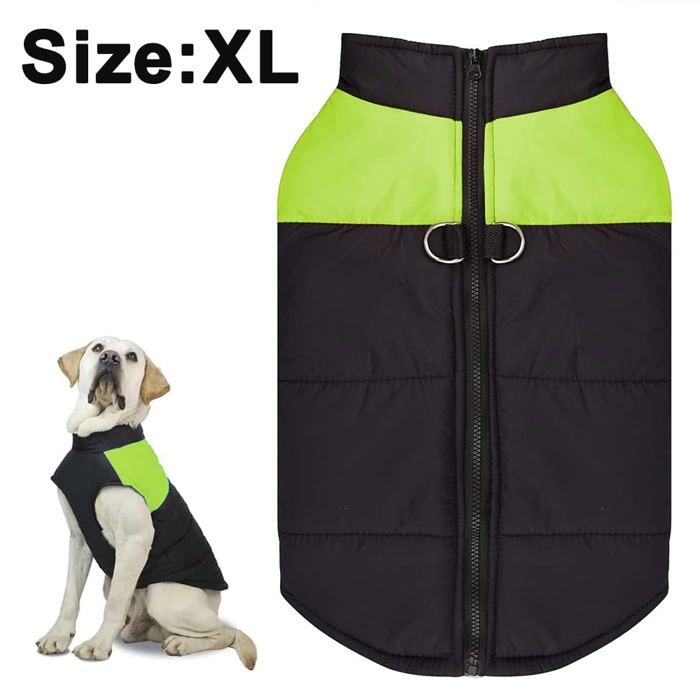 Comparer les prix de pièces manteau pour chien, veste chaude pour chien, manteau d'hiver rembourré en polaire pour chien, manteaux réfléchissants pou