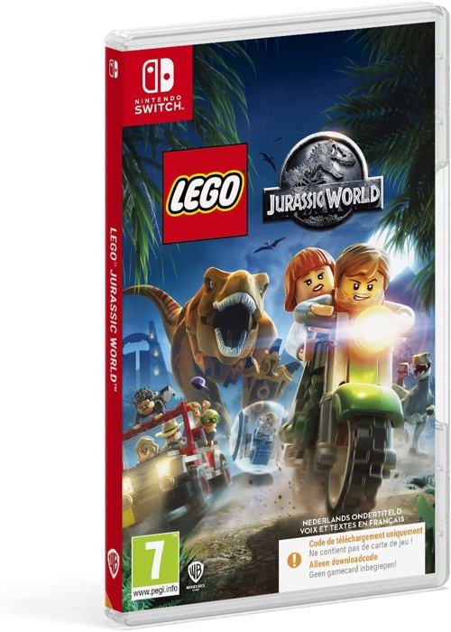 Jeu Vidéo Lego Jurassic World Nintendo Switch Aventure 1 2 Joueurs PEGI 7+