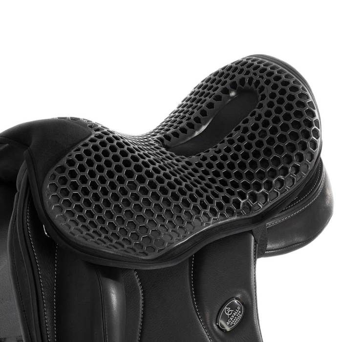 Comparer les prix de Housse de selle dressage pour cheval Acavallo Gel Out Ortho-Pubis - Noir - M
