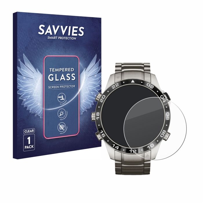Protecteur D'Écran AtFoliX FX-Hybrid-Glass 9H Pour Garmin Descent Mk2 - Anti-Rayures
