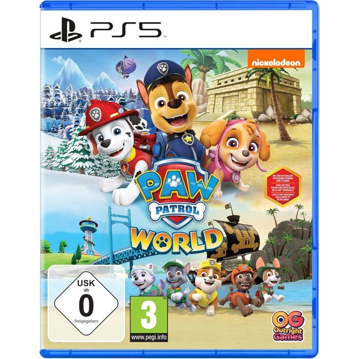 Jeu vidéo PAW Patrol World PlayStation 5 Aventure 3D captivante