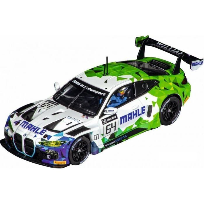 Voiture télécommandée - Carrera - BMW M4 GT3 - Mahle Racing Team - 17.5x6.5x6.5 cm - Plastique - Mixte enfant et adulte Voiture télécommandée - Carrera - BMW M4 GT3 - Mahle Racing Team - 17.5x6.5x6.5 cm - Plastique - Mixte enfant et adulte