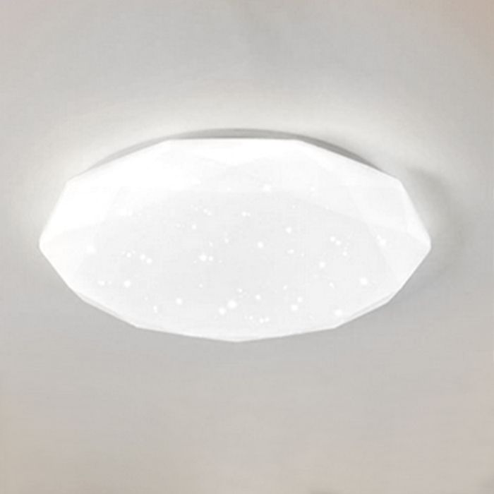Plafonnier LED - Diamant - 24W - 30 cm - Blanc froid