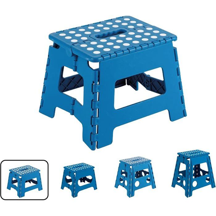 TB-022-A Tabouret pliant  Marchepied pour adultes et s  Escabeau pliant  Tabouret marchepied 22 cm de Hauteur