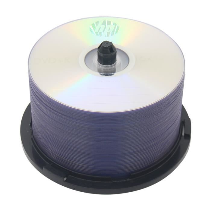 Disque DVD R imprimé vierge de marque H, authentique, vente en gros, 50 ...
