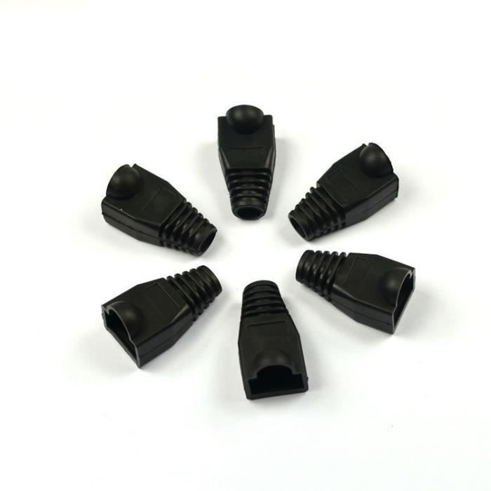 Kit De 20 Bouchons De Connexion RJ45 Cat6 - Uxcell - Pour Câble Réseau
