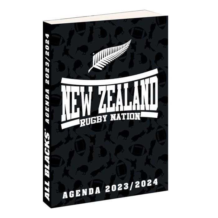 Agenda scolaire ALL BLACKS 20232024 Cdiscount BeauxArts et Loisirs