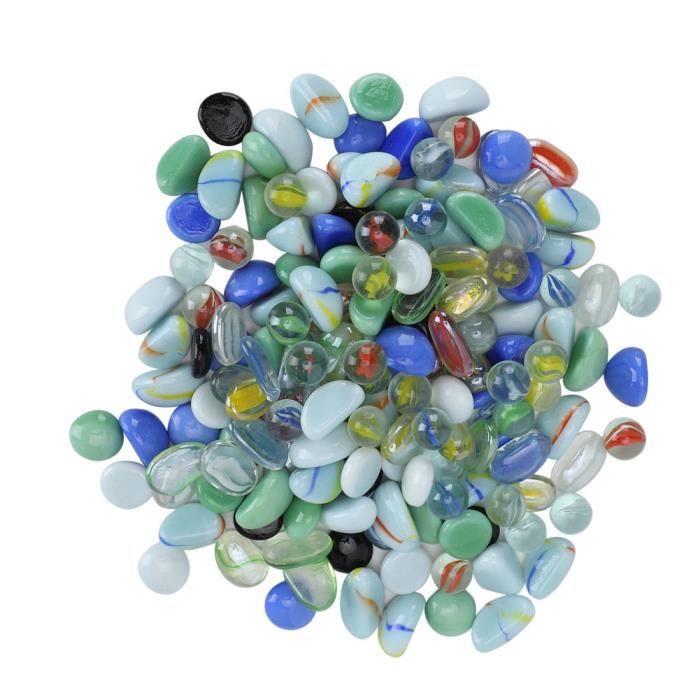 Comparer les prix de Alomejor Décoration de pierres de galets pour aquarium Cailloux Artificiels Décoration de Pierres Paysage de Jardin Ornement