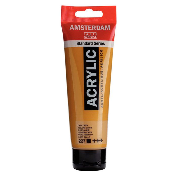 Tube de 120ml Amsterdam acrylique couleur Ocre jaune - Achat / Vente  peinture acrylique Tube de 120ml Amsterdam acr... - Cdiscount