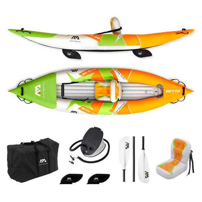 Kayak gonflable 2 personnes - Aqua Marina Betta 412 -