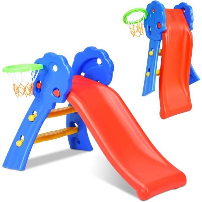 COSTWAY Toboggan Pliant avec Forte Capacité de Charge, Pour L’Intérieur