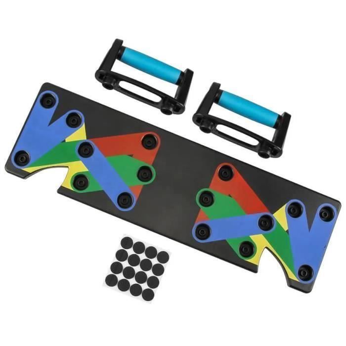 Planche De Pompes 12 En 1 Pliable Multifonction - Entraînement Musculaire Portable