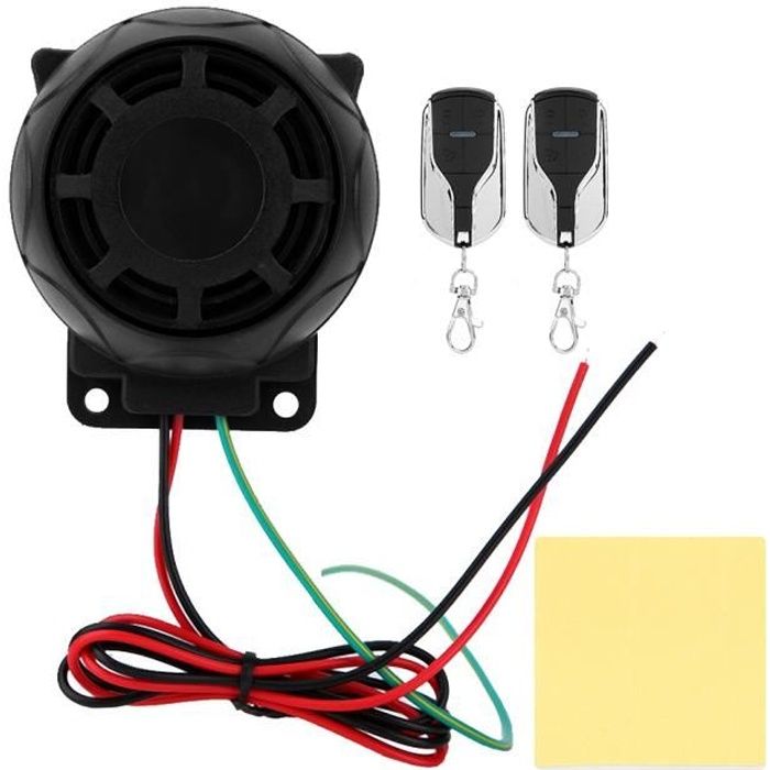 Generic Système D'alarme De Système De Sécurité De Moto D'alarme De Télécommande - Prix Pas Cher | CI