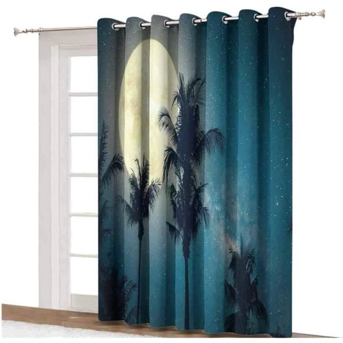 Lot De 2 Panneaux Rideaux Occultants Eclipse – Noir – Œillets – Neuf Sous Emballage