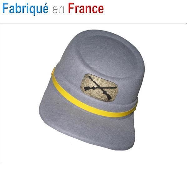 Casquette de Cavalerie Sudiste - Blanc - Chapeau - Extérieur