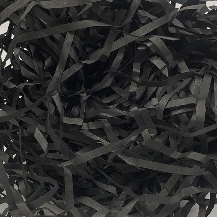 Remplissage Cadeau Rafia 250g Papier Déchiqueté Rafia 250g Blanc Et Or - Remplissage Décoratif Pour Cadeaux, Coffrets Et Paniers Décoration Emballage Cadeau