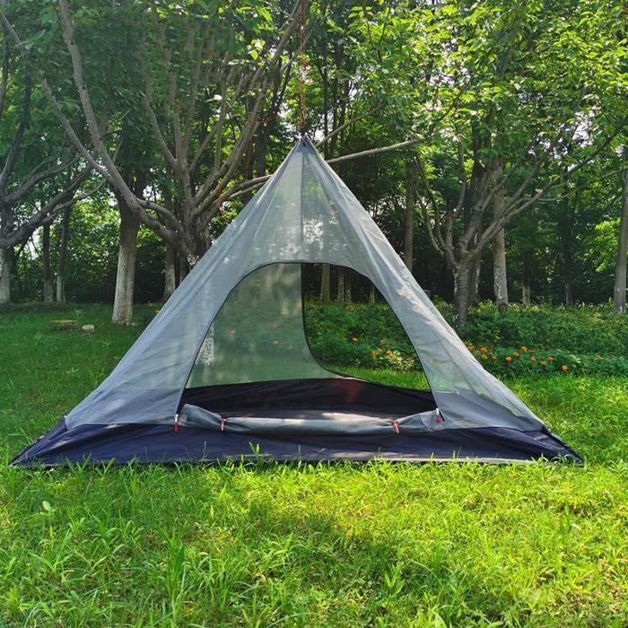 Tente De Camping Tipi Ultralégère Avec Cheminée - Pour Aventures Chaleureuses En Extérieur