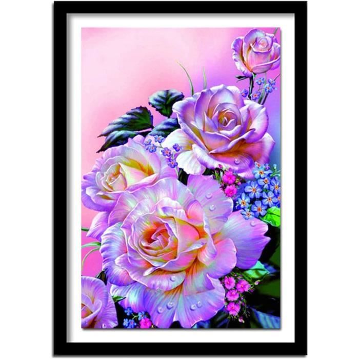 Peinture Diamant 5D DIY Kit Broderies Diamants Round Drill Paysage De