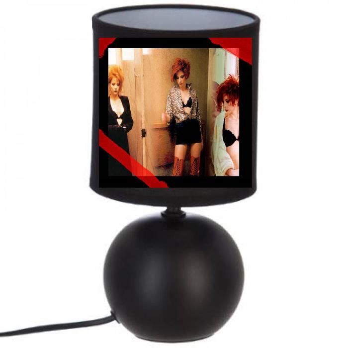 Lampe Chevet Personnalisée MYLENE FARMER - Création Artisanale Française