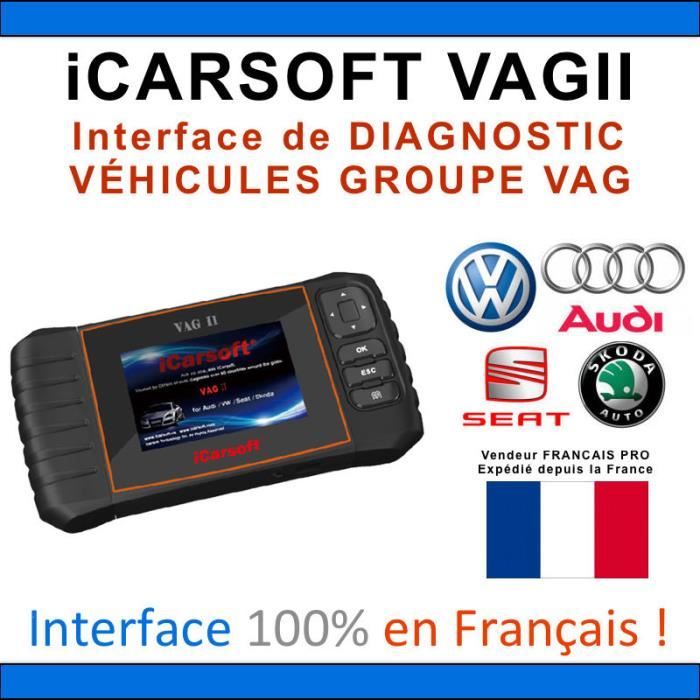 Valise diagnostic auto VCDS VAG-COM VW / Audi / Seat / Skoda lexia