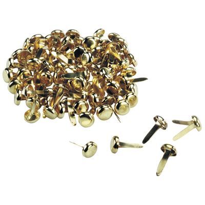 Lot De 100 Attaches Parisiennes Rondes En Métal - 17 Mm - Argenté - Pour Scrapbooking, Loisirs Créatifs