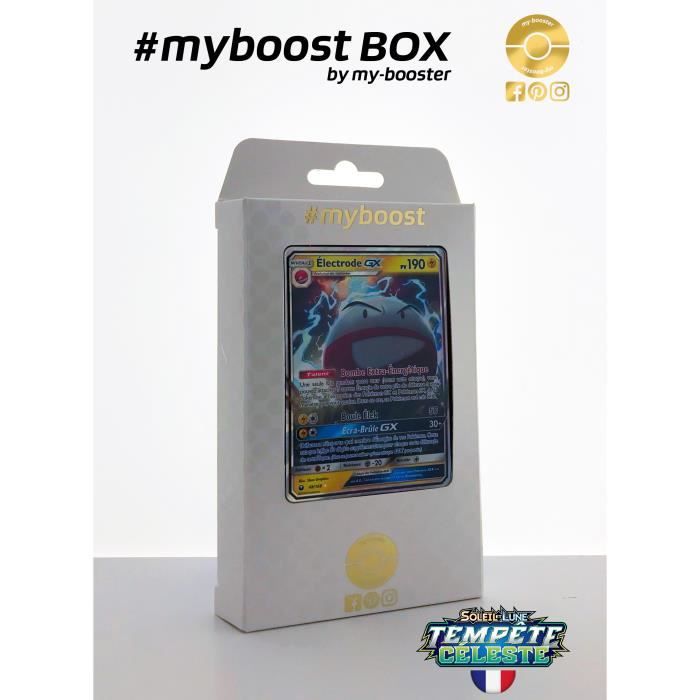 Coffret myboost Electrode GX 48168 Soleil et Lune 7 Tempete Celeste