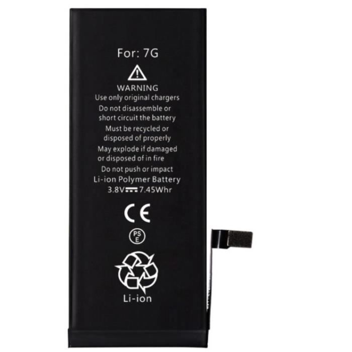 Batterie 3.8V - 1960maH - APPLE Iphone 7 - Cdiscount Téléphonie