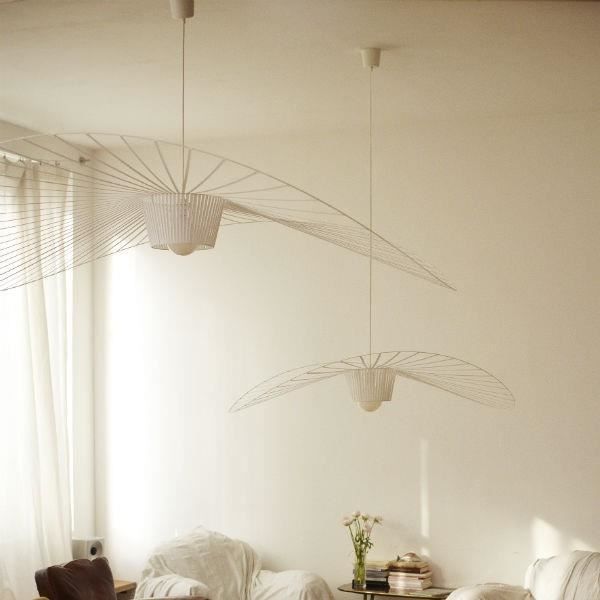 Vertigo Suspension O140cm Blanc Rosace Et Cable Blanc Petite Friture Designe Par Constance Guisset Achat Vente Petite Friture Suspension Cdiscount