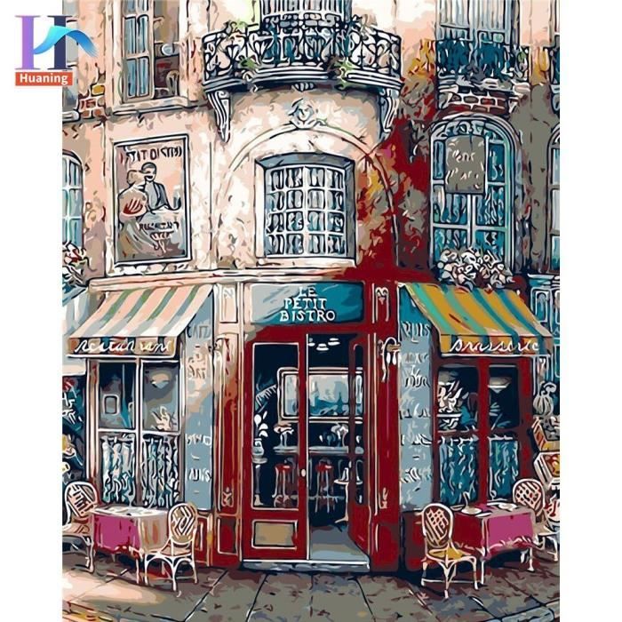 YEESAM ART Peinture à l'huile à faire soi-même - Peinture par numéros - Pour adultes et enfants - Essayez le vin rouge à partir de 5 ans - Art mural (vin rouge, avec cadre YEESAM ART Peinture à l'huile à faire soi-même - Peinture par numéros - Pour adultes et enfants - Essayez le vin rouge à partir de 5 ans - Art mural (vin rouge, avec cadre