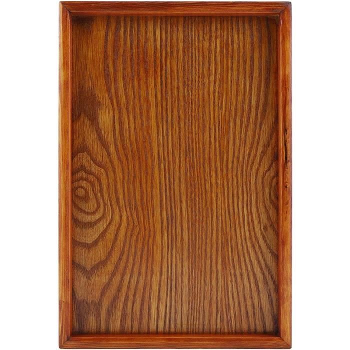 Planche Ronde Acacia Massif - Plateau Service Bois Naturel, Assiette Ronde, Plateau Repas Ou Décoration, Durable Et Élégant