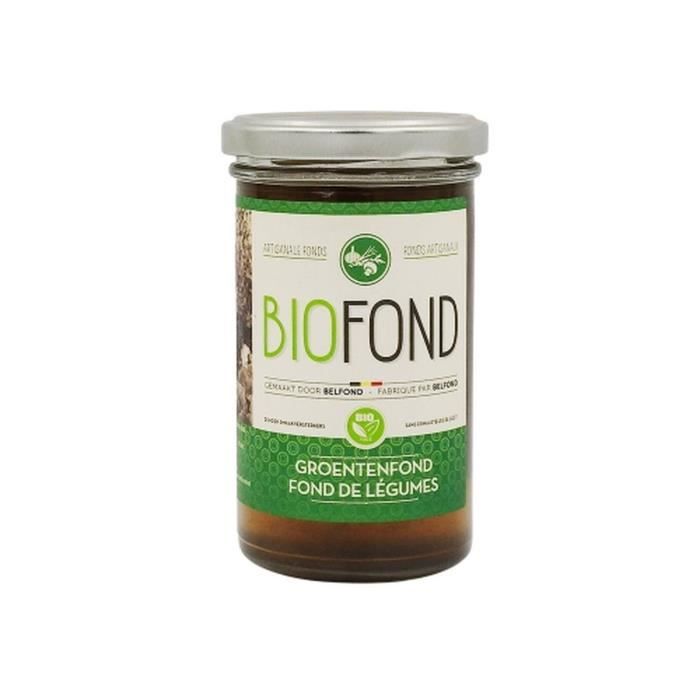 Belfond - Fond de sauce légumes BIO - Bocal 240ml