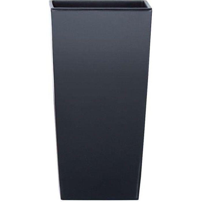 Pot de fleurs haute PROSPERPLAST Urbi Square DURS400 S433 - 40cm x 40cm x 75cm