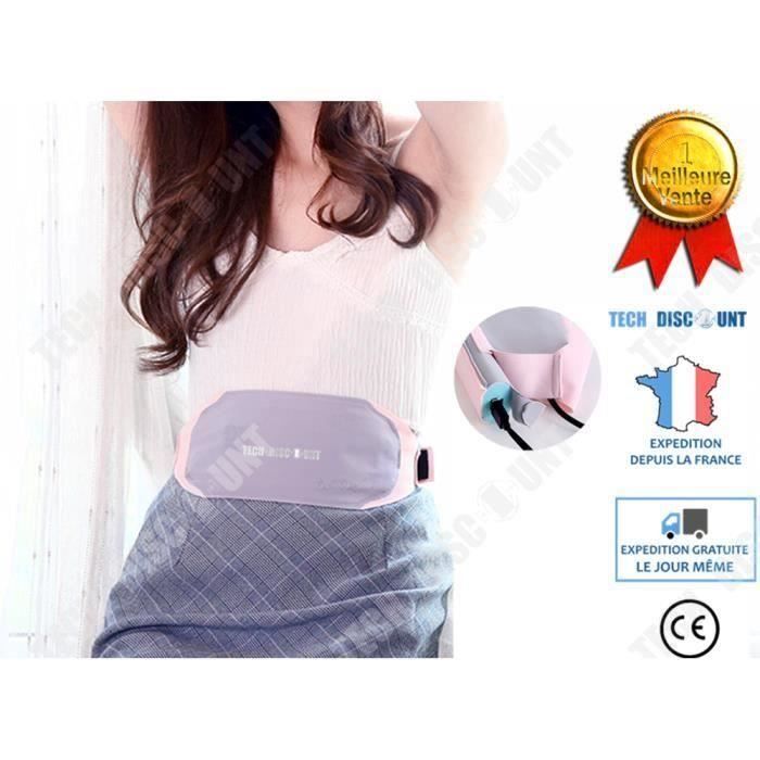 TD ceinture chauffante lombaire dos elecrique ventre plat batterie sans fil femme nuque ventre douleurs homme medical bien e Bi26805 Cdiscount Electromenager